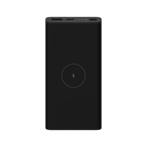 XIAOMI 10W WIRELESS POWER BANK 10000MAH VEZETÉK NÉLKÜLI KÜLSŐ AKKUMULÁTOR, FEKETE