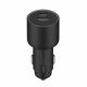 Xiaomi 67W Car Charger (USB-A + Type-C) Autós Töltő Fekete