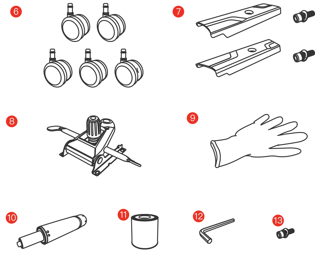 arenaracer-craftsman-gamer-szek-voros-mimart